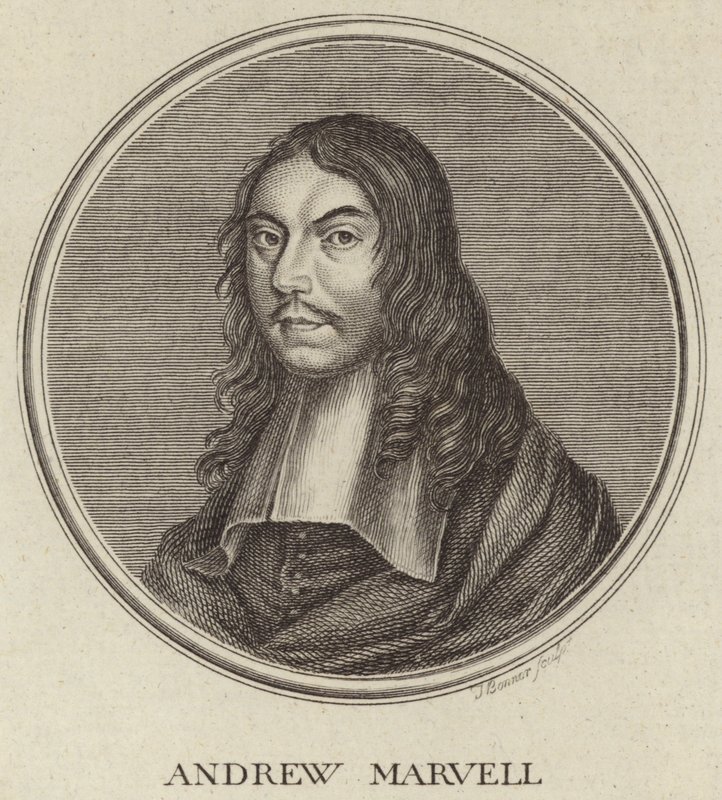Portrait of Andrew Marvell by English School