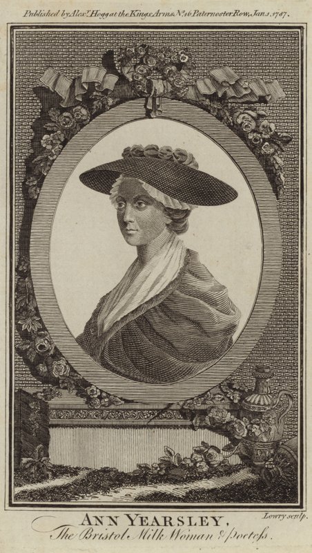Portrait of Ann Yearsley by English School