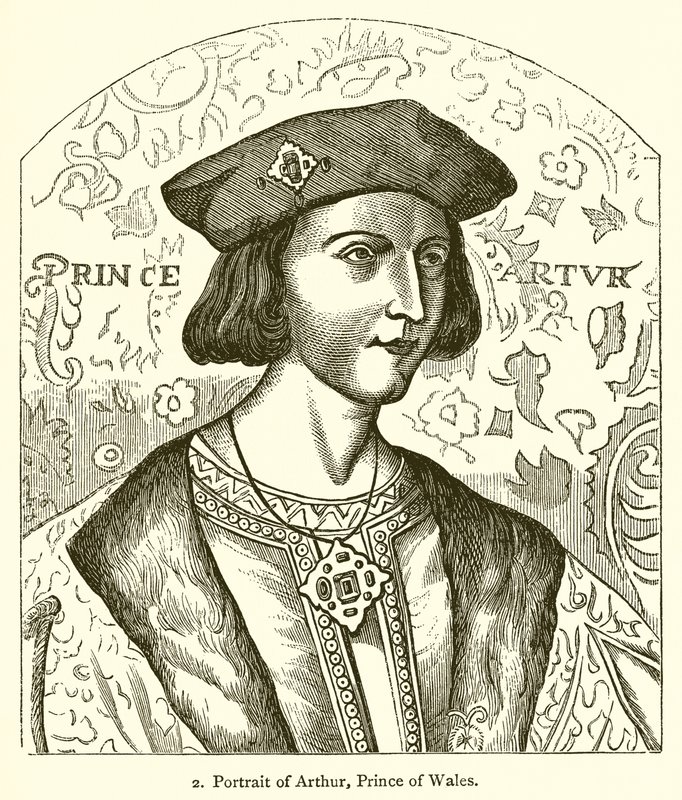 Portrait of Arthur, Prince of Wales by English School