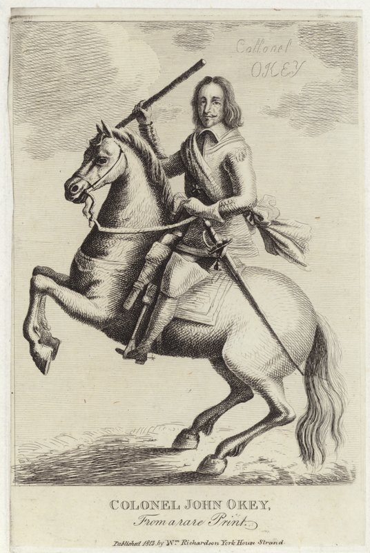 Portrait of Colonel John Okey by English School