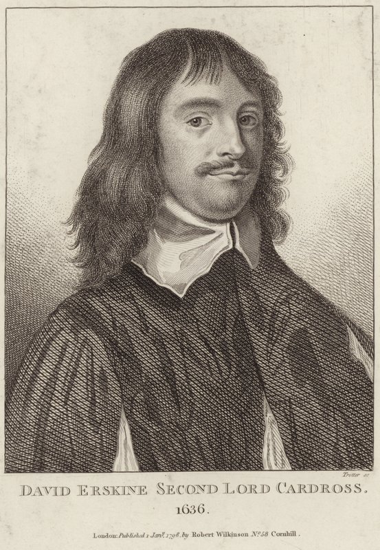 Portrait of David Erskine, Second Lord Cardross by English School