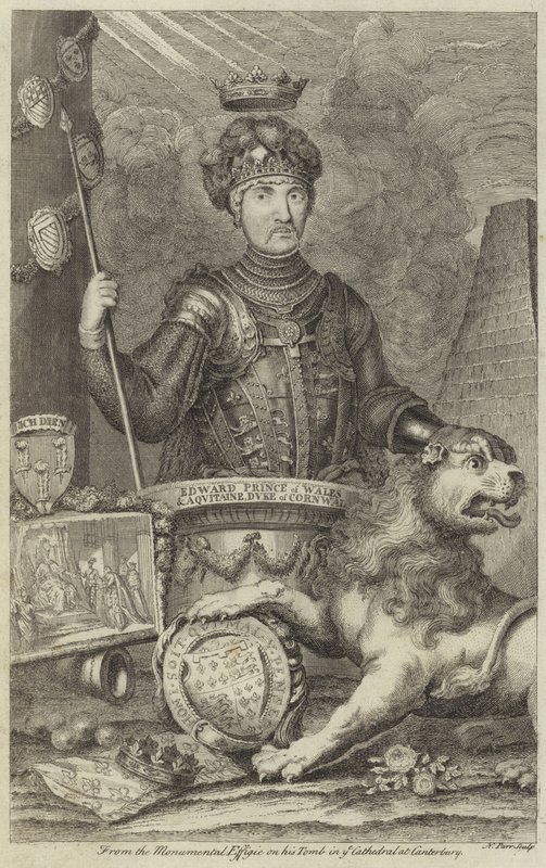 Portrait of Edward, Prince of Wales by English School