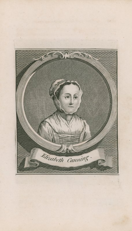 Portrait of Elizabeth Canning by English School
