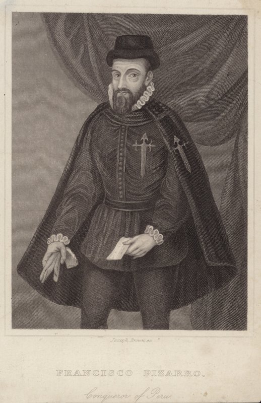 Portrait of Francisco Pizarro by English School