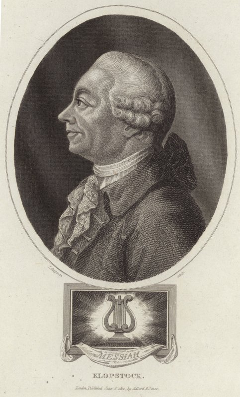 Portrait of Friedrich Gottlieb Klopstock by English School