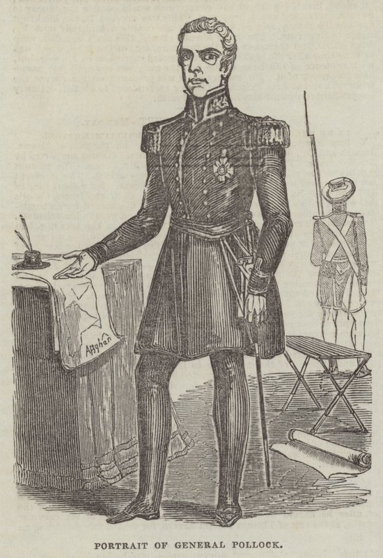 Portrait of General Pollock by English School