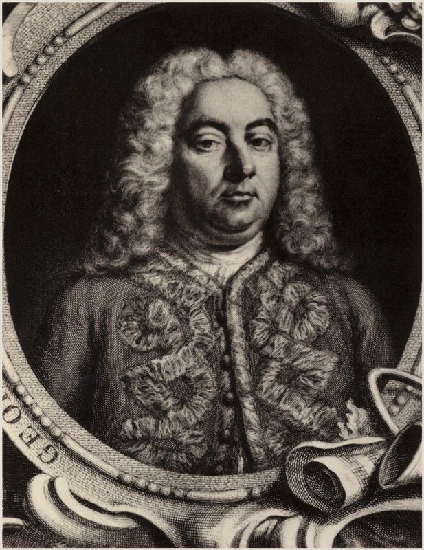 Portrait of George Friedrich Handel by English School