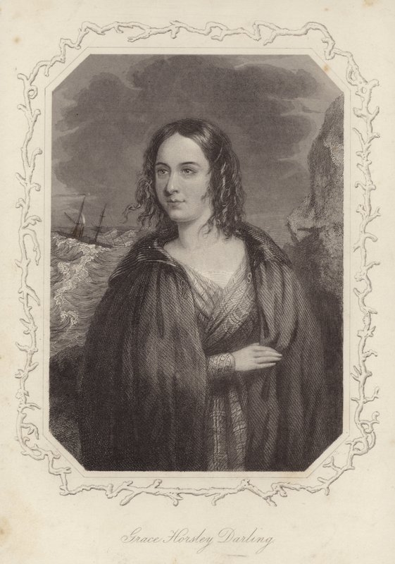 Portrait of Grace Horsley Darling by English School