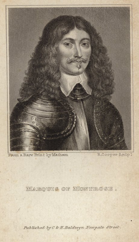 Portrait of James Graham, Marquess of Montrose by English School