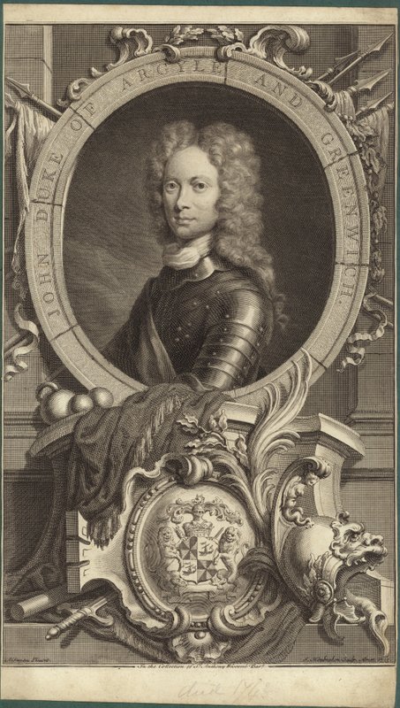 Portrait of John Campbell, Duke of Argyll and Duke of Greenwich by English School