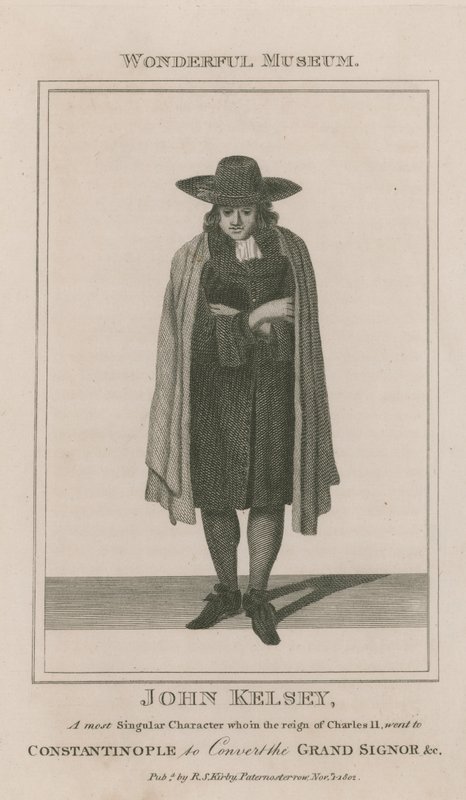 Portrait of John Kelsey by English School