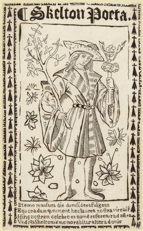 Portrait of John Skelton by English School
