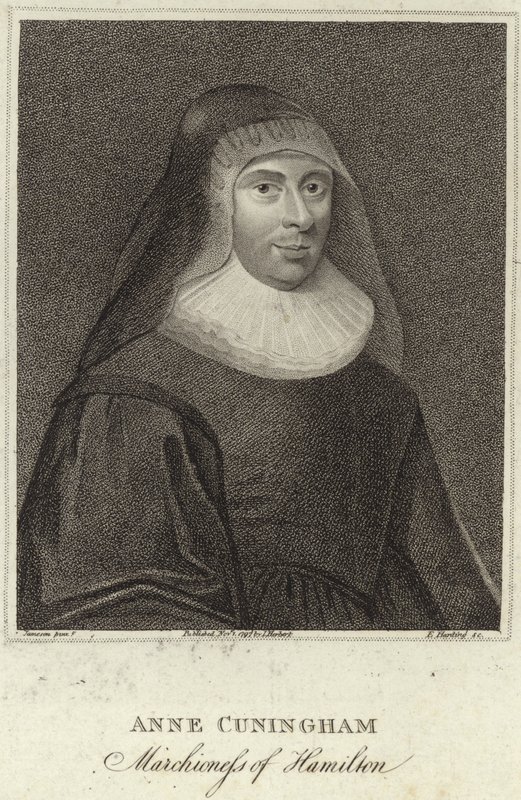 Portrait of Lady Ann Cunningham, Marchioness of Hamilton by English School