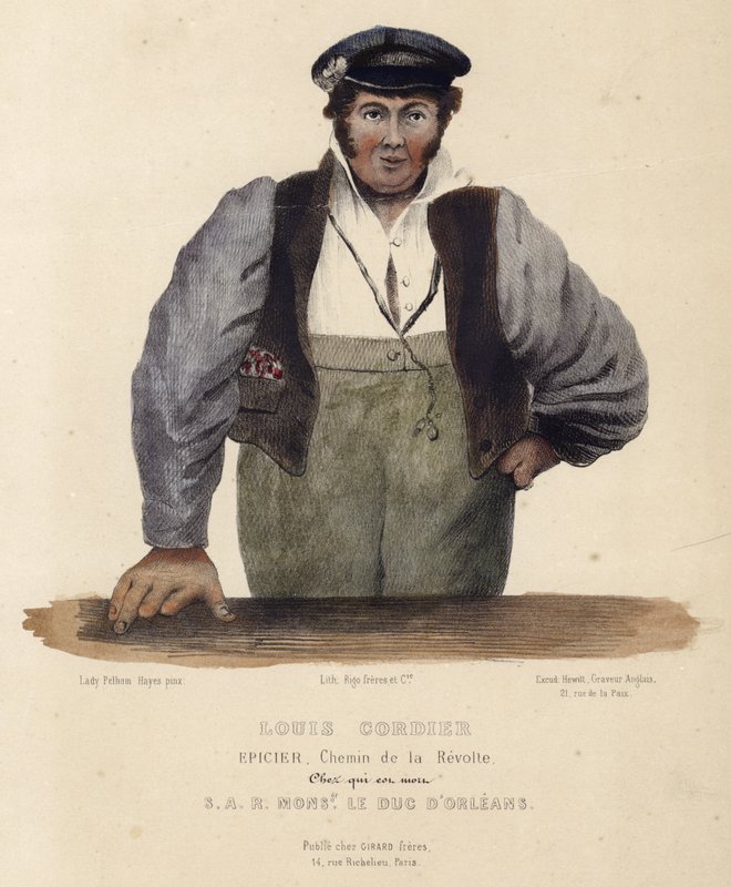 Portrait of Louis Cordier by English School