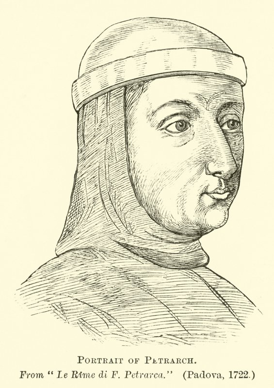 Portrait of Petrarch by English School