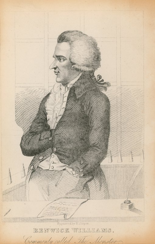 Portrait of Renwick Williams, Commonly Called The Monster by English School
