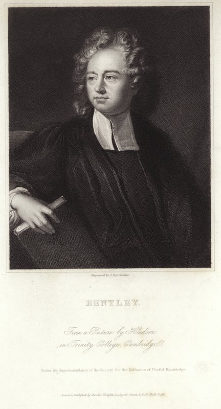Portrait of Richard Bentley by English School