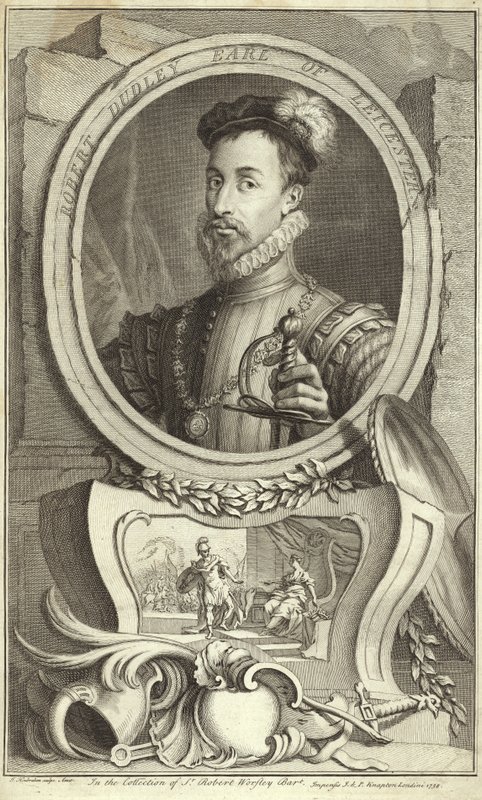 Portrait of Robert Dudley, Earl of Leicester by English School