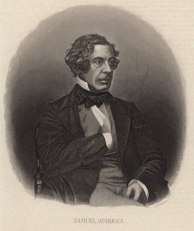 Portrait of Samuel Warren by English School