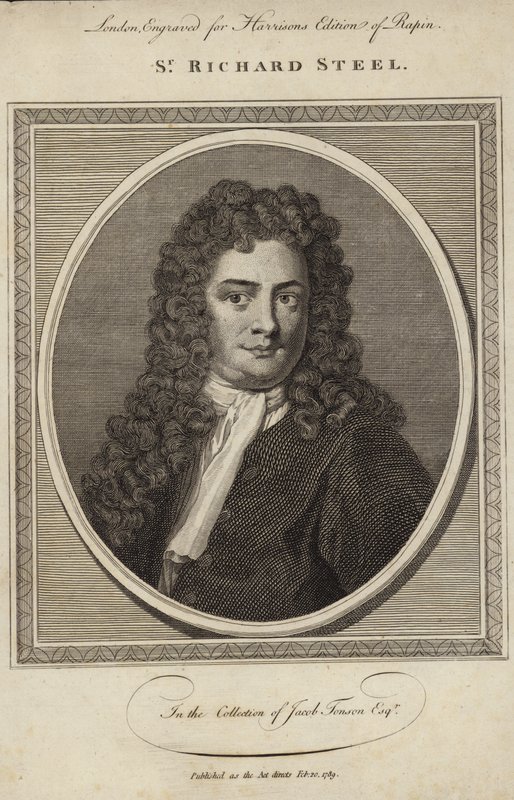 Portrait of Sir Richard Steele by English School