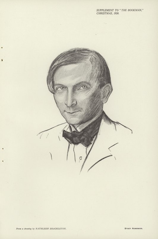 Portrait of Stacy Aumonier by English School