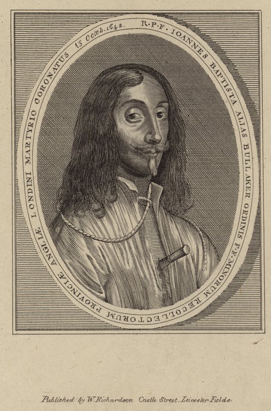Portrait of Thomas Bullaker by English School