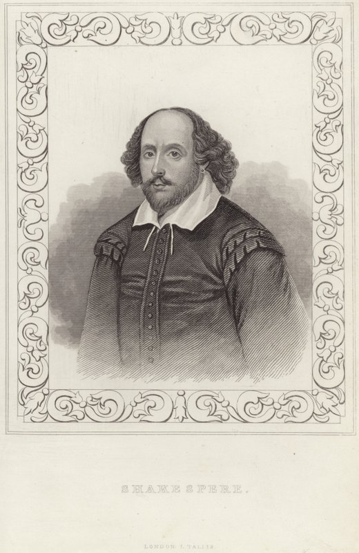 Portrait of William Shakespeare by English School