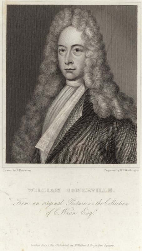 Portrait of William Somerville by English School