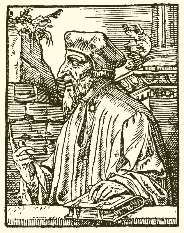 Portrait of Wycliffe by English School