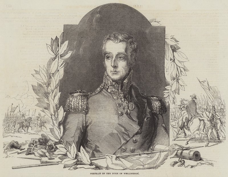 Portrait of the Duke of Wellington by English School