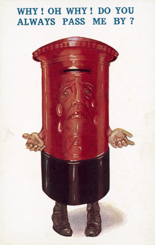 Postbox, Why or why do you always pass me by? by English School