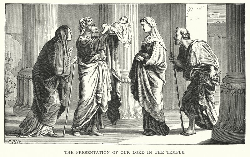 Presentation of Jesus Christ in the Temple by English School