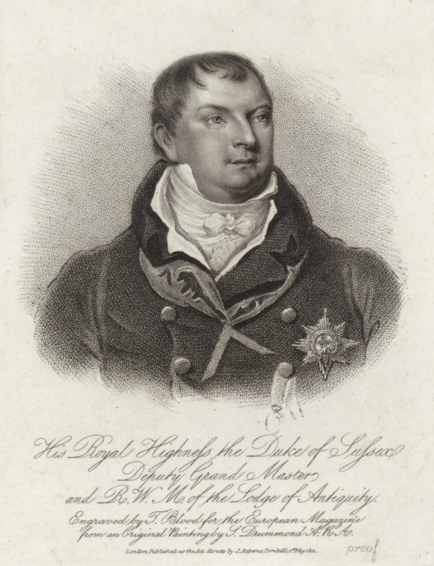 Prince Augustus Frederick, Duke of Sussex by English School