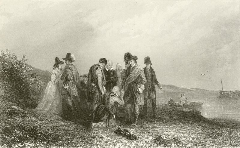 Prince Charles Edward Taking Leave of His Adherents by English School