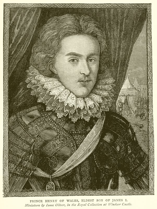 Prince Henry of Wales, Eldest Son of James I by English School