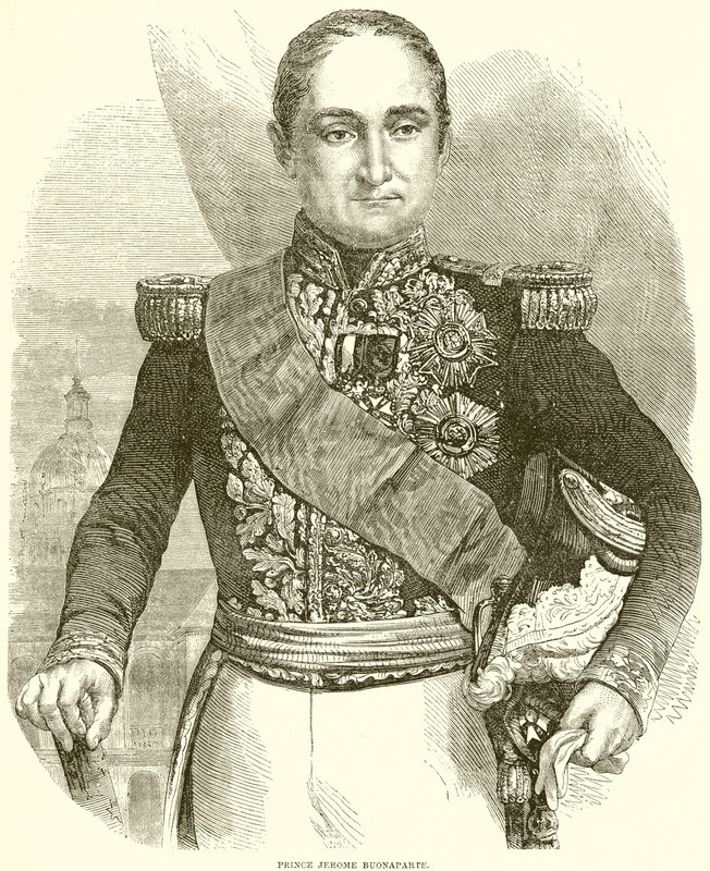 Prince Jerome Buonaparte by English School