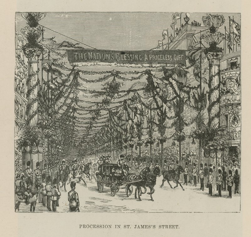 Procession in St James