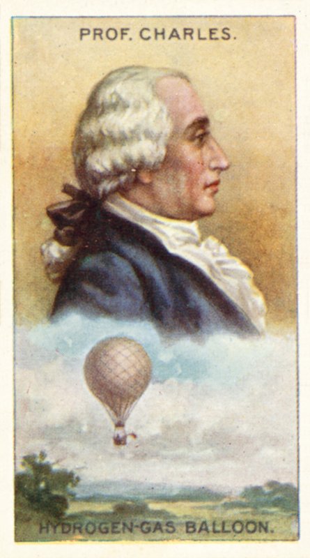 Professor Charles, Hydrogen-Gas Balloon by English School