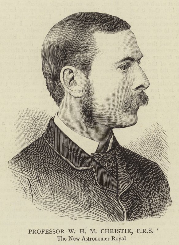 Professor W H M Christie, FRS by English School