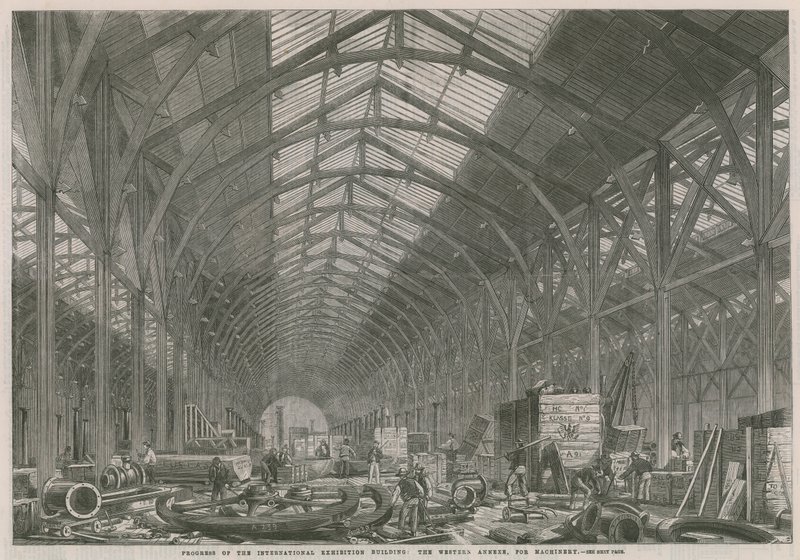 The Western Annexe for machinery by English School