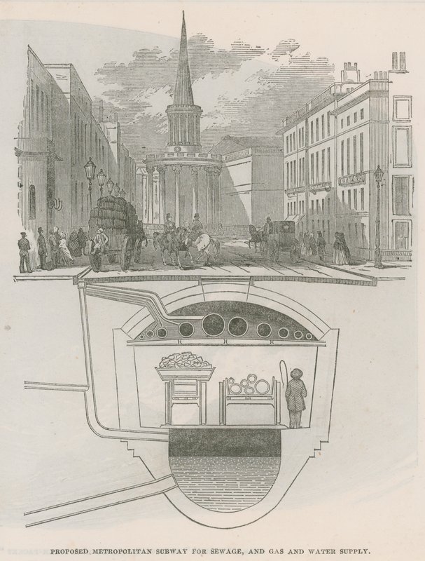 Proposed Metropolitan Subway by English School