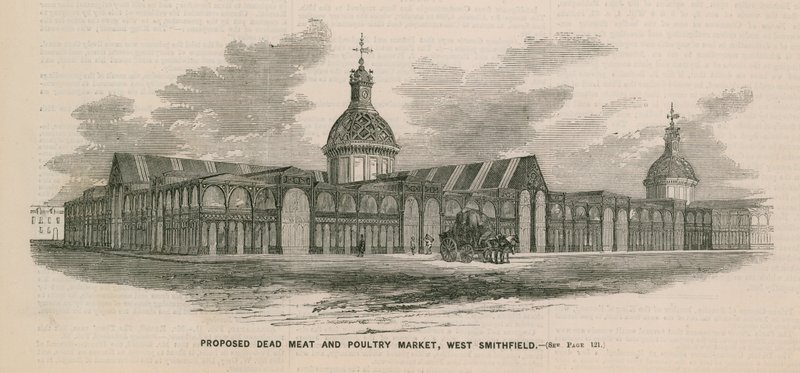 Proposed Dead Meat and Poultry Market, West Smithfield by English School