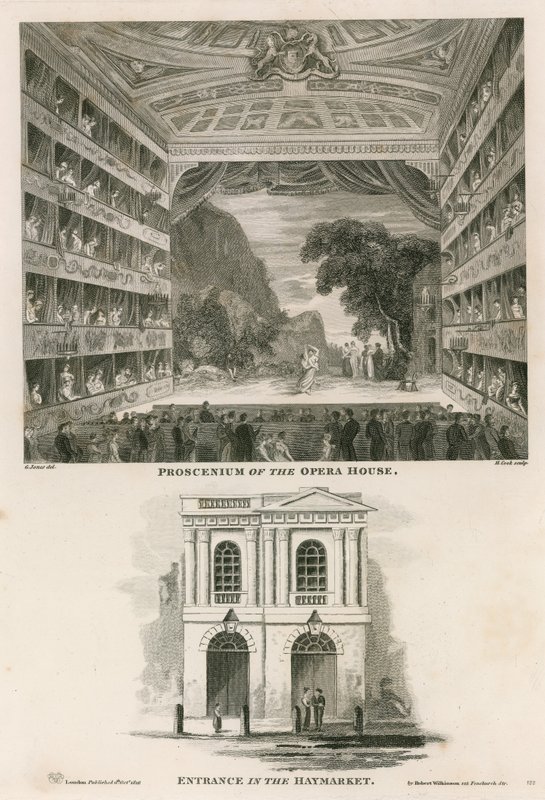Proscenium of the Italian Opera House (Her Majesty