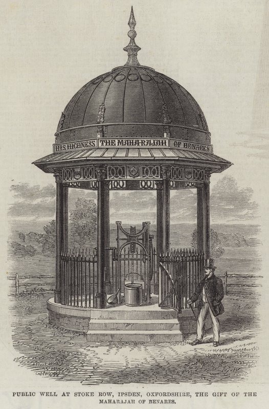 Public Well at Stoke Row, Ipsden, Oxfordshire, the Gift of the Maharajah of Benares by English School