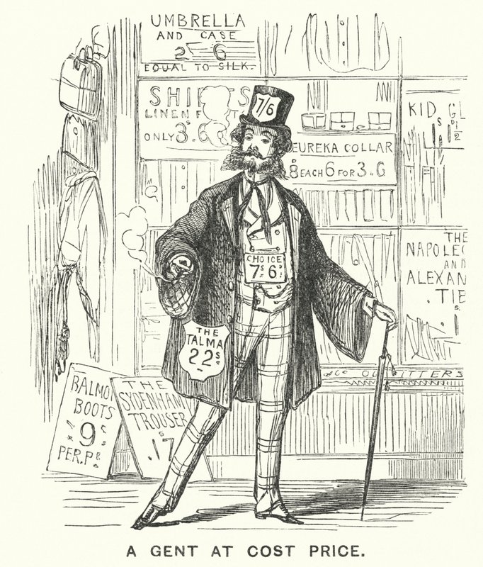 A Gent at Cost Price by English School