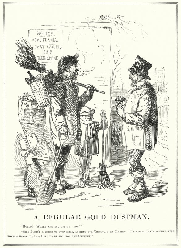 A Regular Gold Dustman by English School