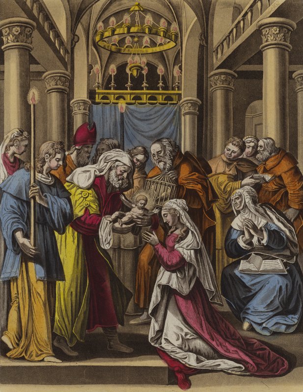 Purification of the Virgin Mary by English School
