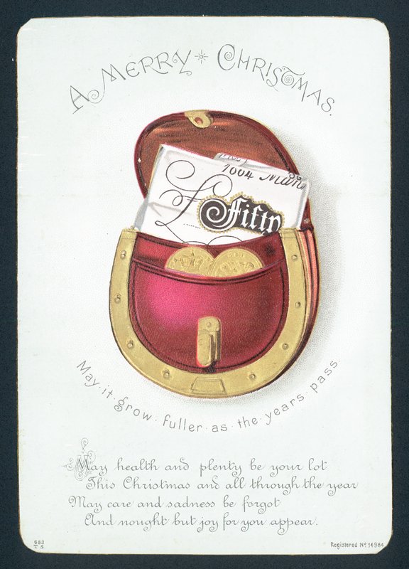 Purse full of Money by English School