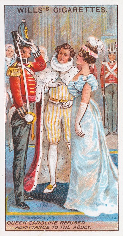 Queen Caroline Refused Admittance to the Abbey by English School