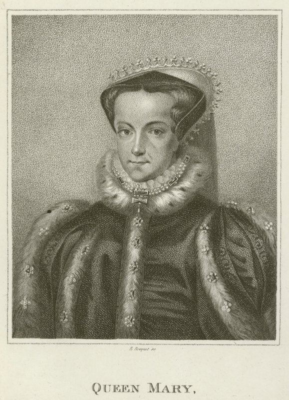 Queen Mary by English School